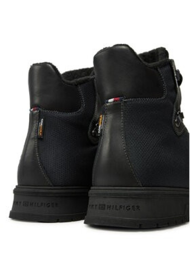 Tommy Hilfiger Trzewiki Hilfiger Warm Cordura Mix Boot FM0FM05180 Czarny