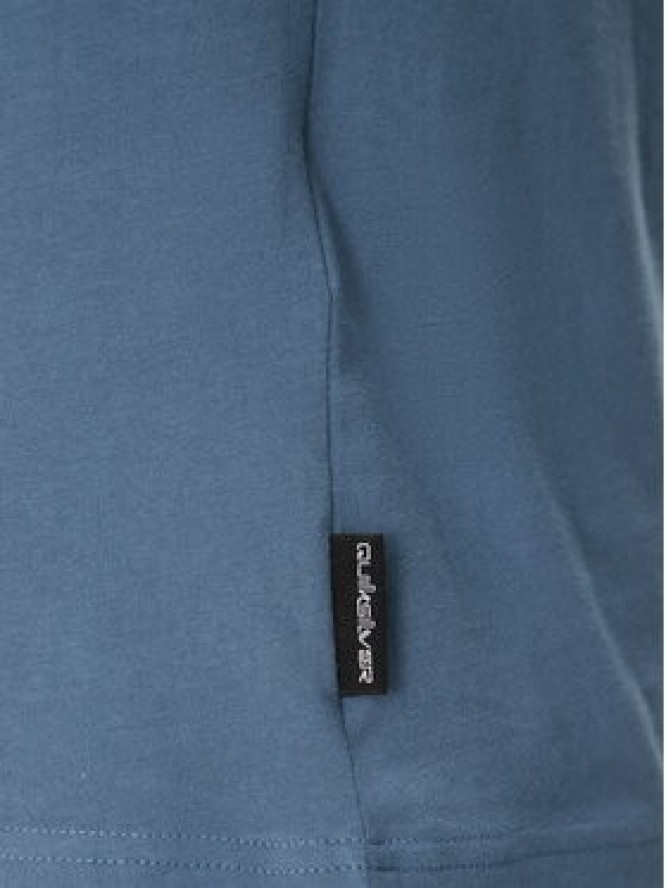 Quiksilver T-Shirt EQYZT07711 Niebieski Regular Fit