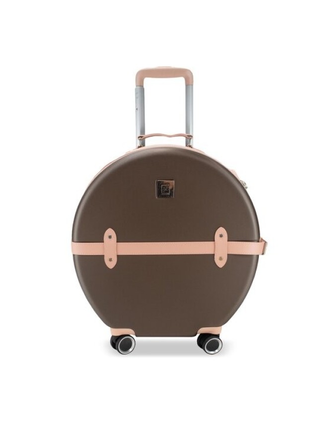 Semi Line Walizka średnia T5673-3 Brązowy