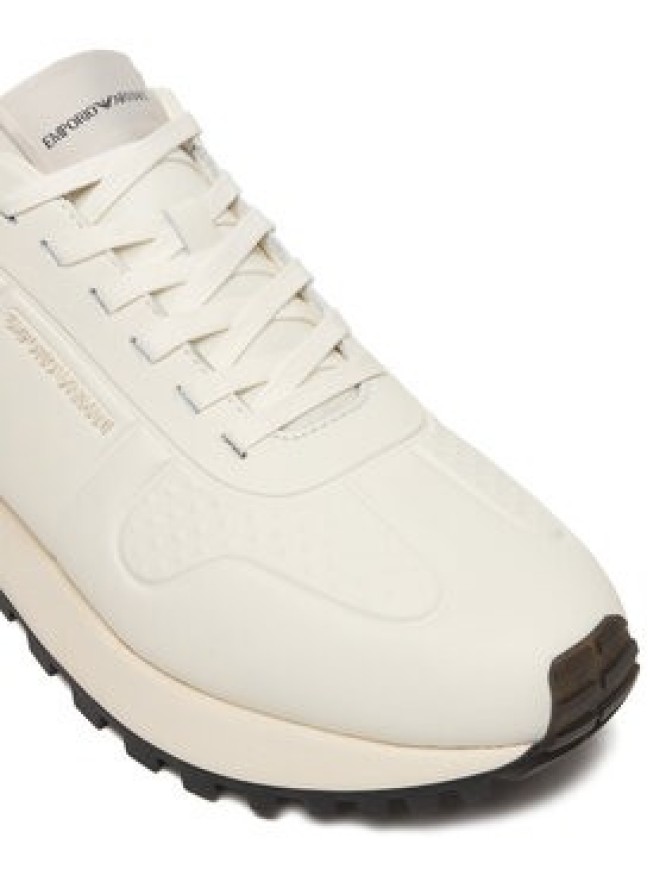 Emporio Armani Sneakersy EM003740 AF19726 M0107 Biały