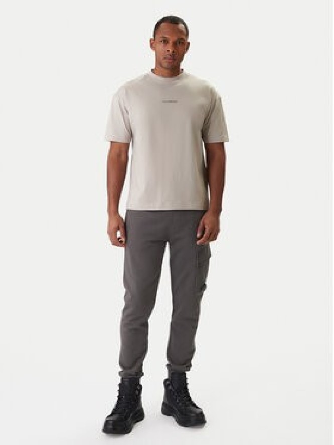 C.P. Company T-Shirt 20CMTS087A005100W Beżowy Regular Fit