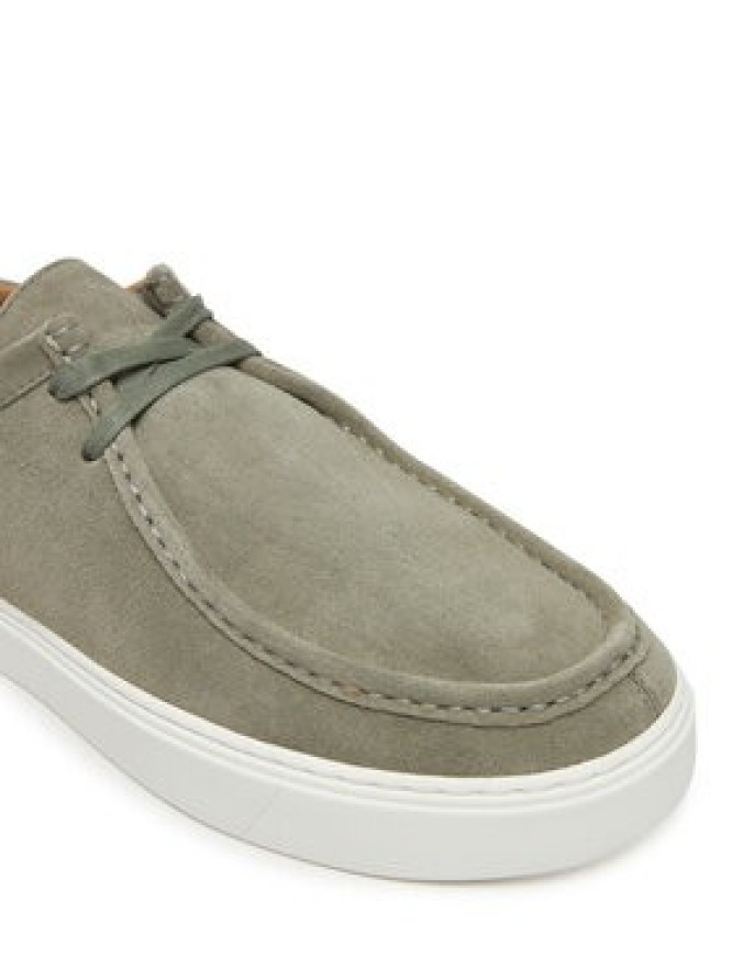 Calvin Klein Półbuty Hybrid Apron Laceup Su HM0HM01967 Zielony