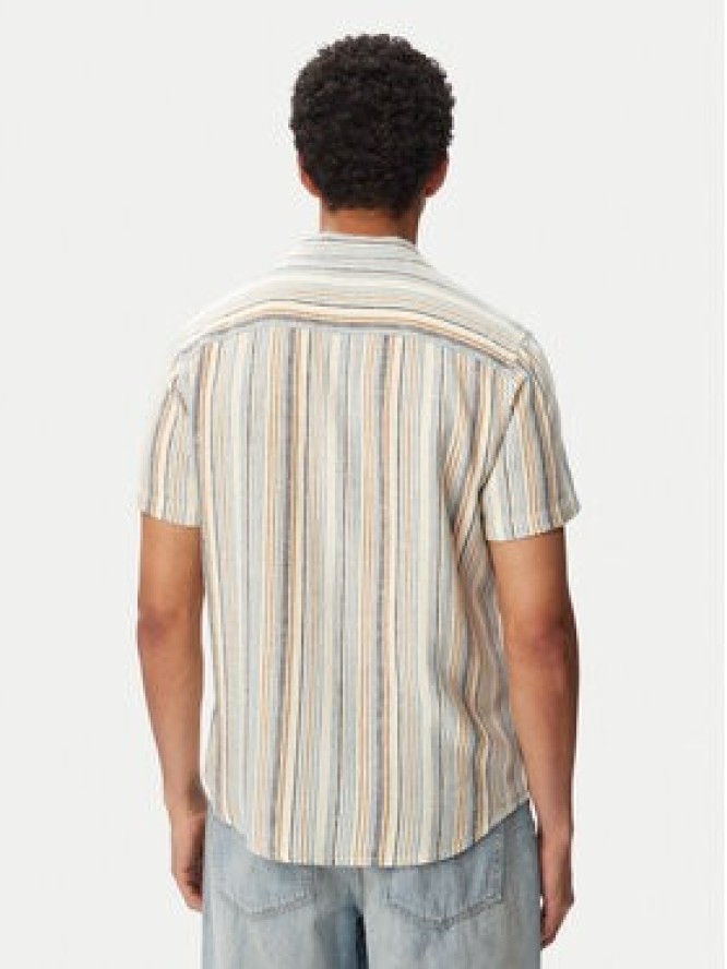 RVCA Koszula Exotica 23A041504 Kremowy Regular Fit