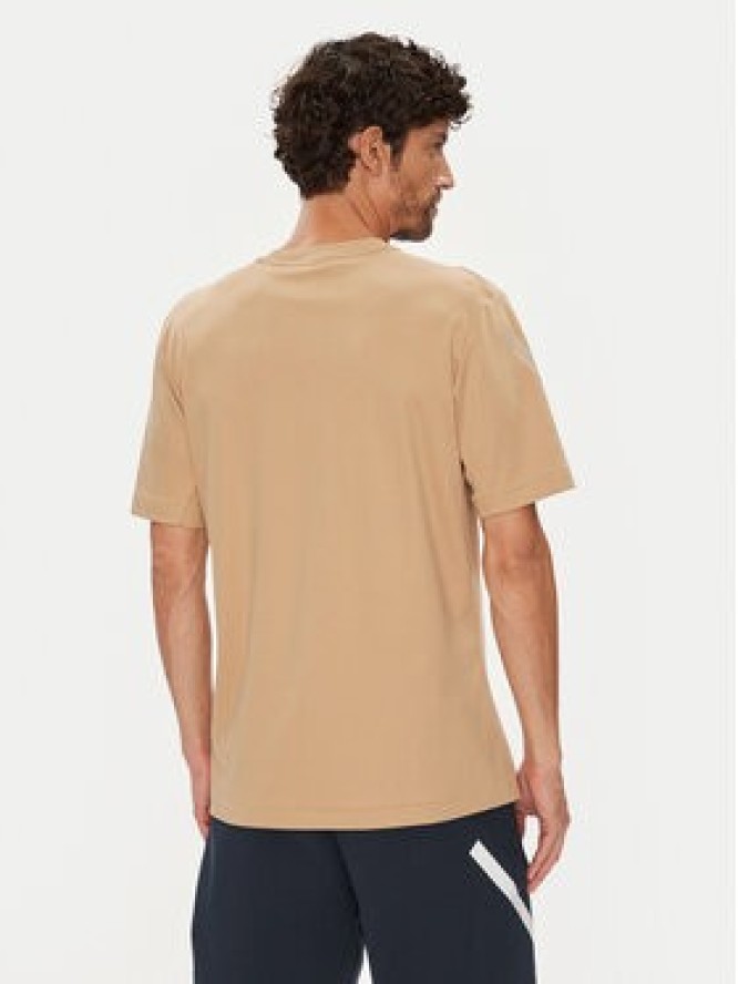 adidas T-Shirt Z.N.E. JW4737 Beżowy Regular Fit