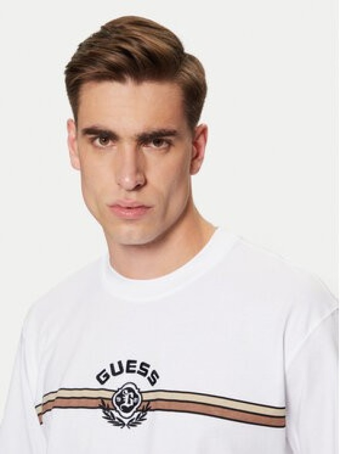 Guess T-Shirt Z5RI02 I3Z14 Biały Regular Fit