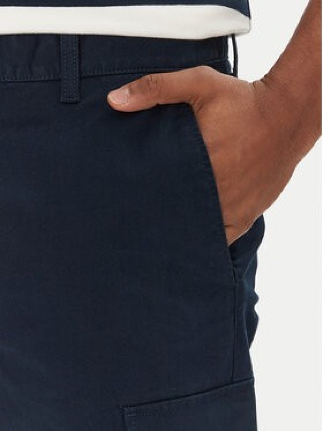 Tommy Jeans Szorty materiałowe Scanton DM0DM21949 Granatowy Regular Fit