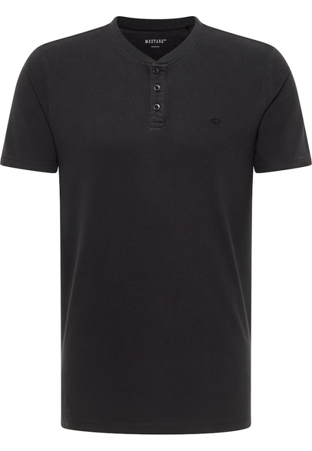 Męski T-Shirt Mustang Style Austin Jet Black 1016862 4188