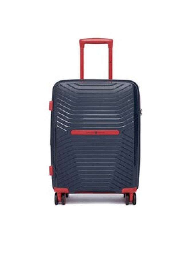 Beverly Hills Polo Club Walizka średnia BHPC-WAL-005-S Granatowy