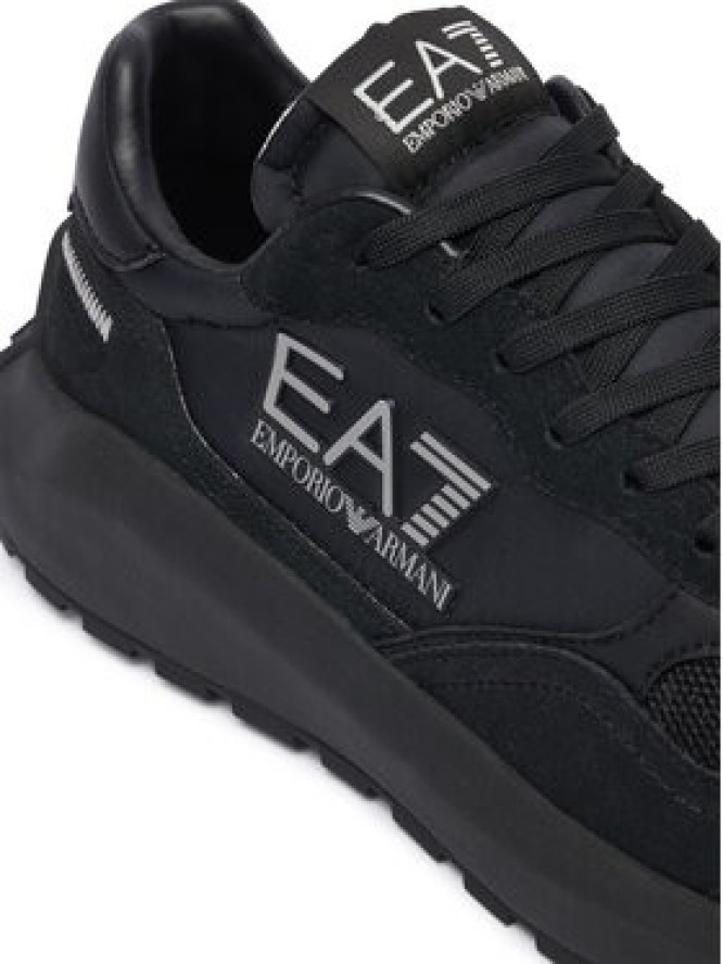 EA7 Emporio Armani Sneakersy 7X000341 AF18616 MZ186 Czarny