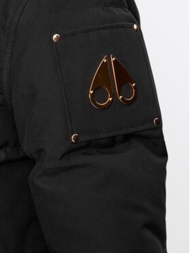 Moose Knuckles Kurtka puchowa Gold 3Q Jacket Sharling M32MJ128GS Czarny Regular Fit