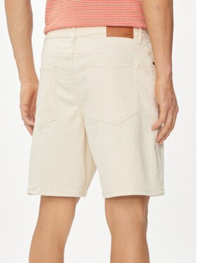 Solid Szorty materiałowe Owen 21108218 Beżowy Regular Fit