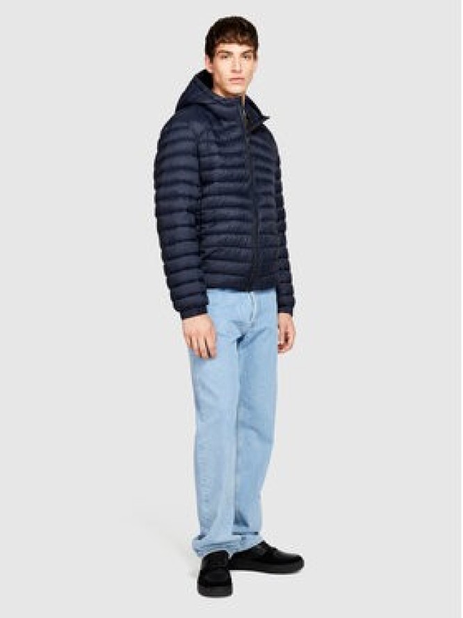 Sisley Kurtka przejściowa 2BA2SN02H Granatowy Slim Fit