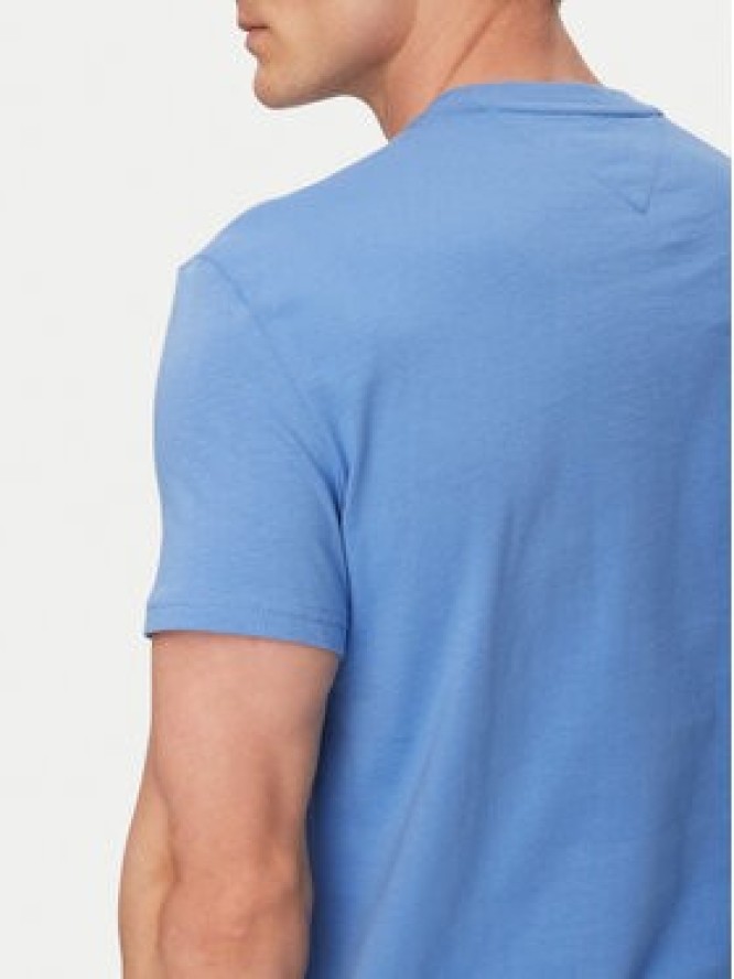 Tommy Jeans T-Shirt DM0DM22539 Niebieski Regular Fit