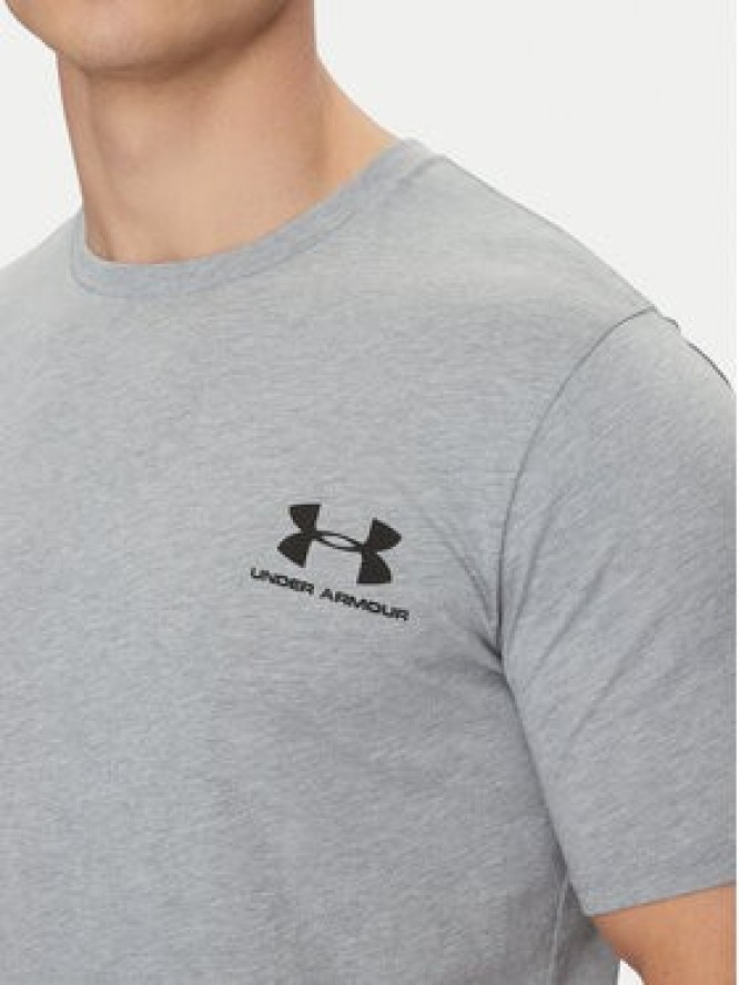 Under Armour T-Shirt UA Sportstyle 1326799 Szary Loose Fit