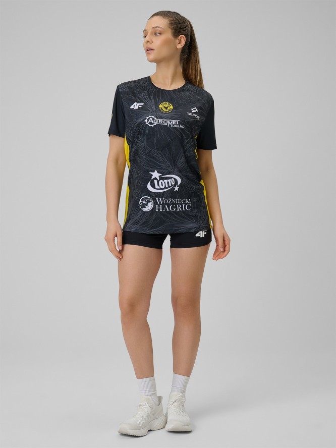 4F Koszulka meczowa replika wyjazdowa z sezonu 2025/26 uniseks 4F x Sokół & Hagric Mogilno - biała M