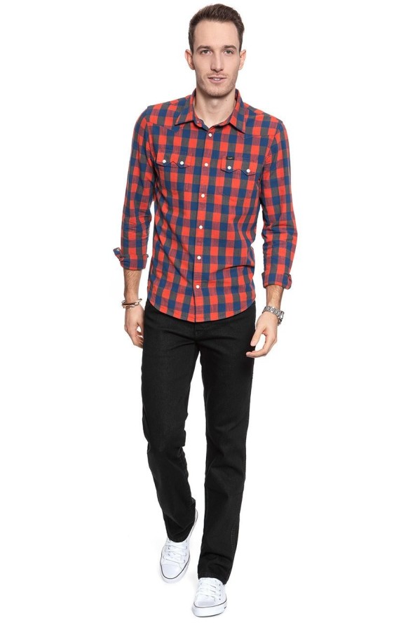 WRANGLER SPODNIE MĘSKIE TEXAS RAVEN W121U644M 112126217