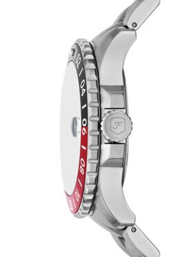 Fossil Zegarek FS6092 Srebrny