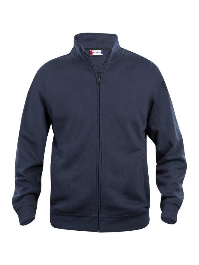 clique Basic Cardigan Junior z dzianiny dresowej, dark navy