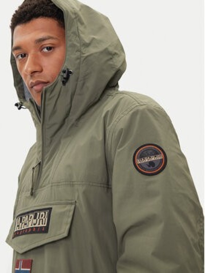 Napapijri Kurtka anorak Rainforest Pocket 2 NP0A4GMD Zielony Regular Fit