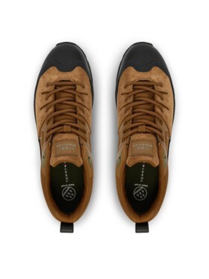 Tommy Hilfiger Sneakersy Outdoor Sneaker Tech Suede Wpm FM0FM05723 Brązowy