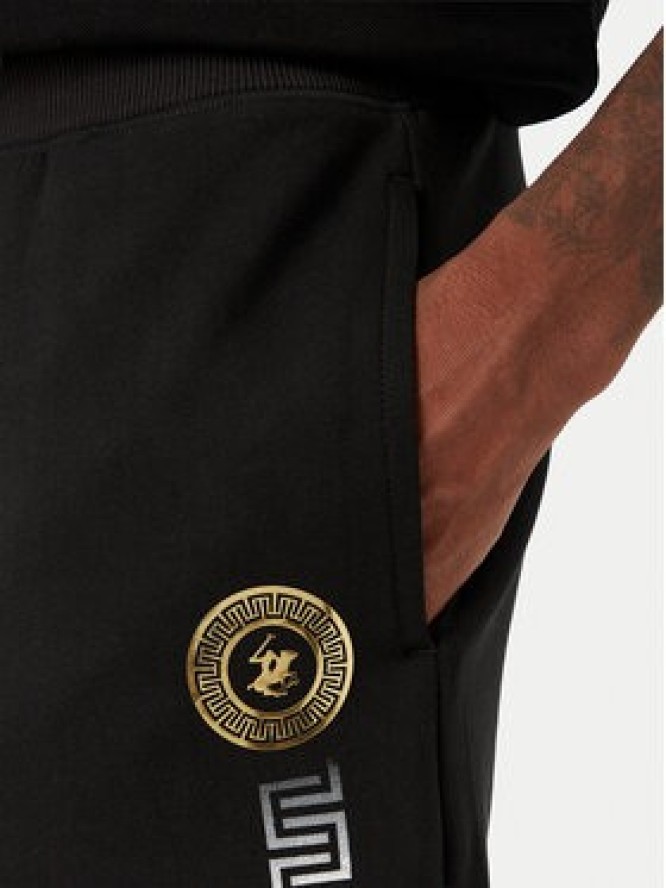 Beverly Hills Polo Club Szorty sportowe M6603B-HR Czarny Regular Fit