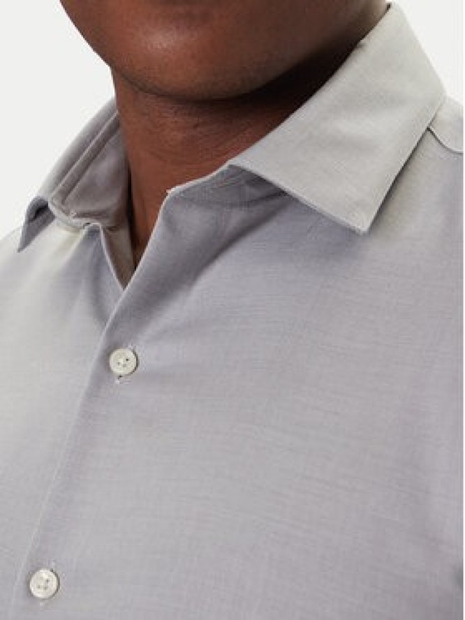 Calvin Klein Koszula LV019EU066 Szary Slim Fit