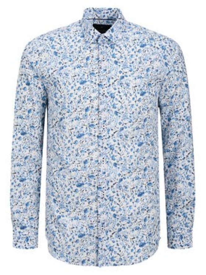 Jack & Jones Koszula Blabarnes 12273876 Błękitny Regular Fit