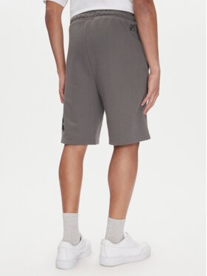 Fila Szorty sportowe Lezinnes FAM0870 Szary Regular Fit