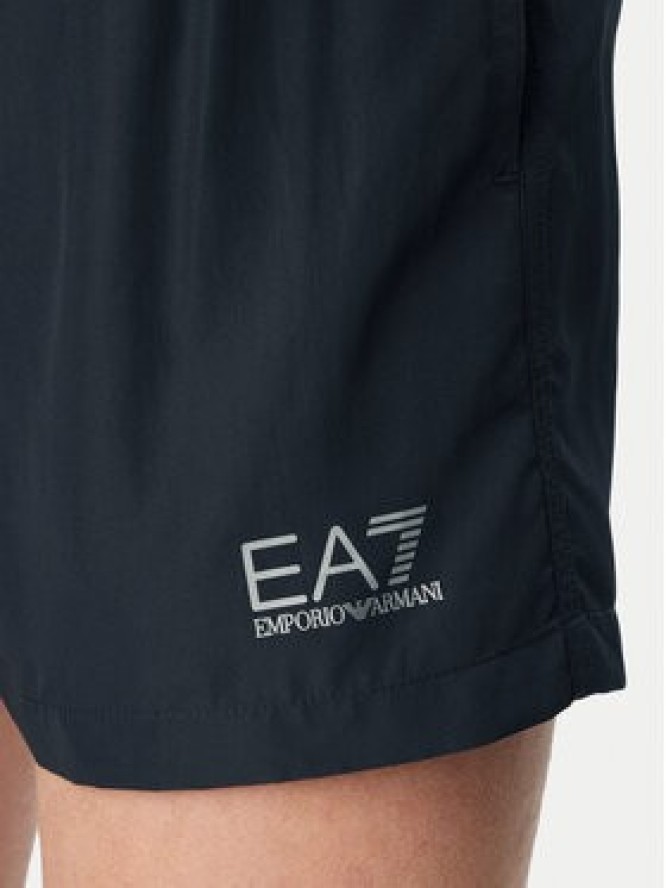 EA7 Emporio Armani Szorty kąpielowe 7M001677 AF13019 MC026 Czarny Regular Fit