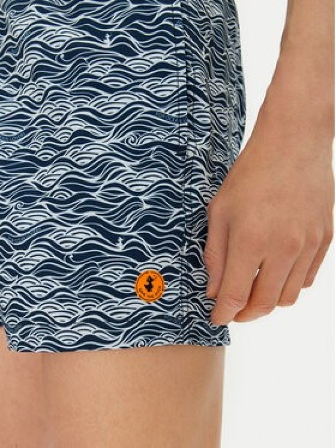 Save The Duck Szorty kąpielowe DW1222M SIPO20 Niebieski Regular Fit