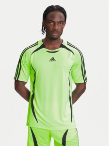 adidas T-Shirt Teamgeist adicolor JX1538 Zielony Loose Fit