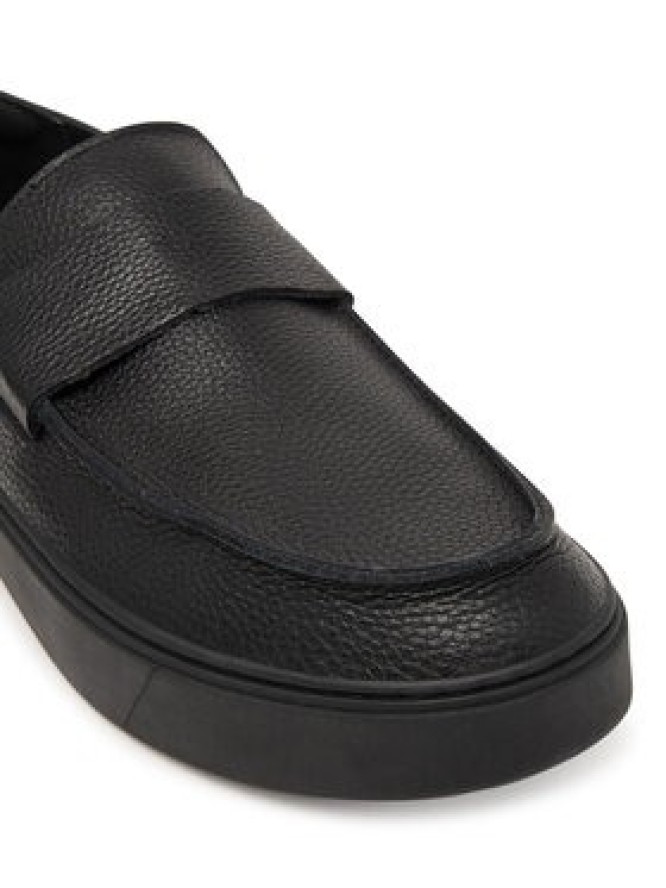 Calvin Klein Loafersy Hybrid Clean Loafer Band Tum Lth HM0HM02184 Czarny