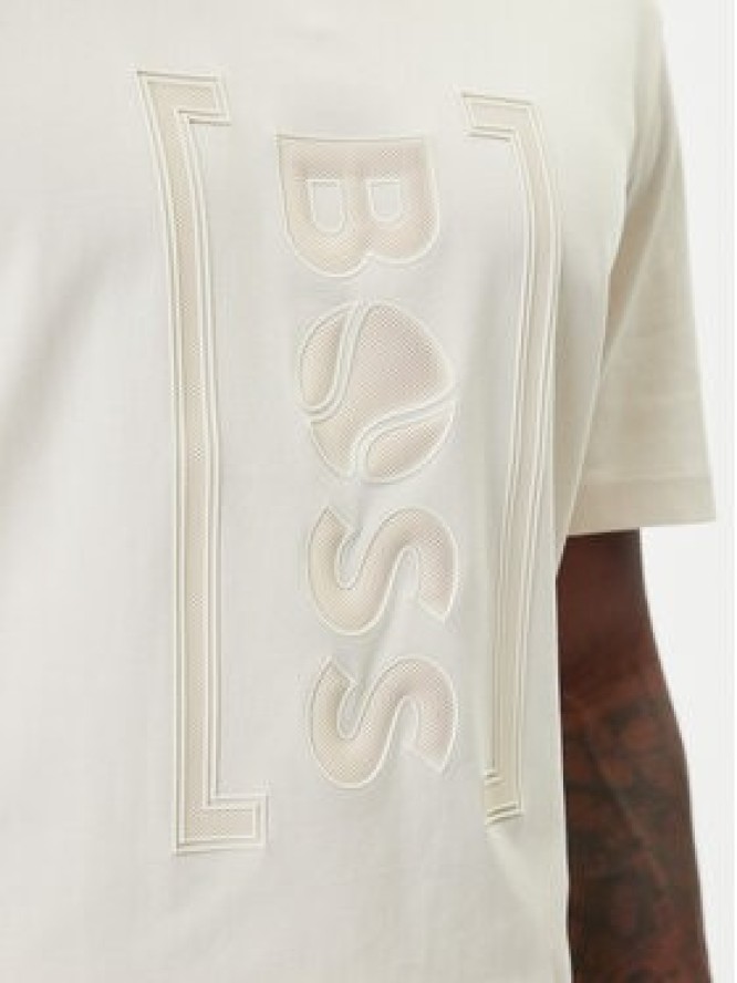 BOSS T-Shirt Iconic TL 50543905 Écru Relaxed Fit