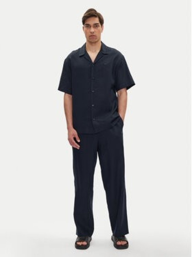 Emporio Armani Koszula EM000593 AF12356 UB102 Granatowy Regular Fit