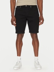 Calvin Klein Jeans Szorty jeansowe J30J327195 Czarny Regular Fit