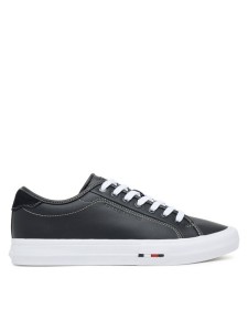 Tommy Hilfiger Tenisówki Th Hi Vulc Street Stitch FM0FM05645 Czarny