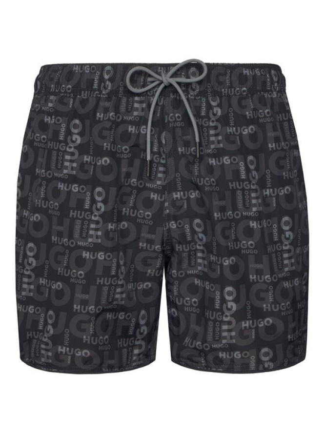 HUGO Szorty kąpielowe Rik 50533795 Szary Regular Fit
