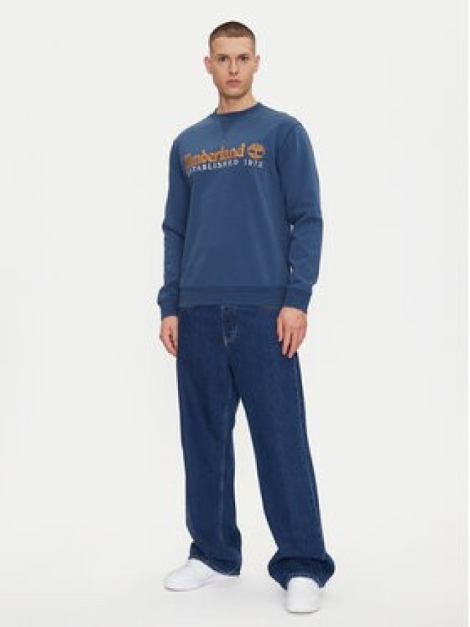 Timberland Bluza TB0A2FEQ Granatowy Regular Fit