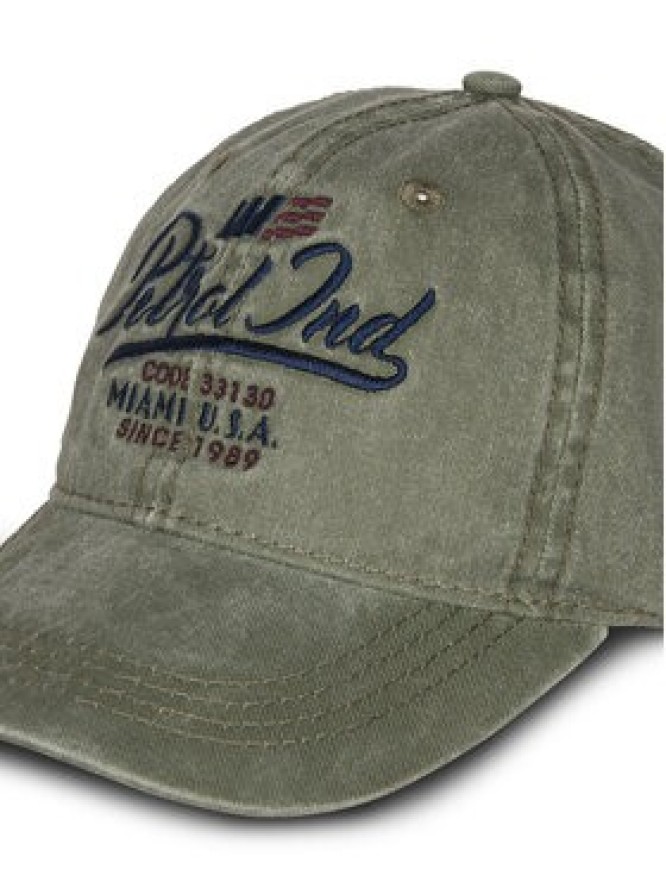 Petrol Industries Czapka z daszkiem M-1050-CAP820 Zielony