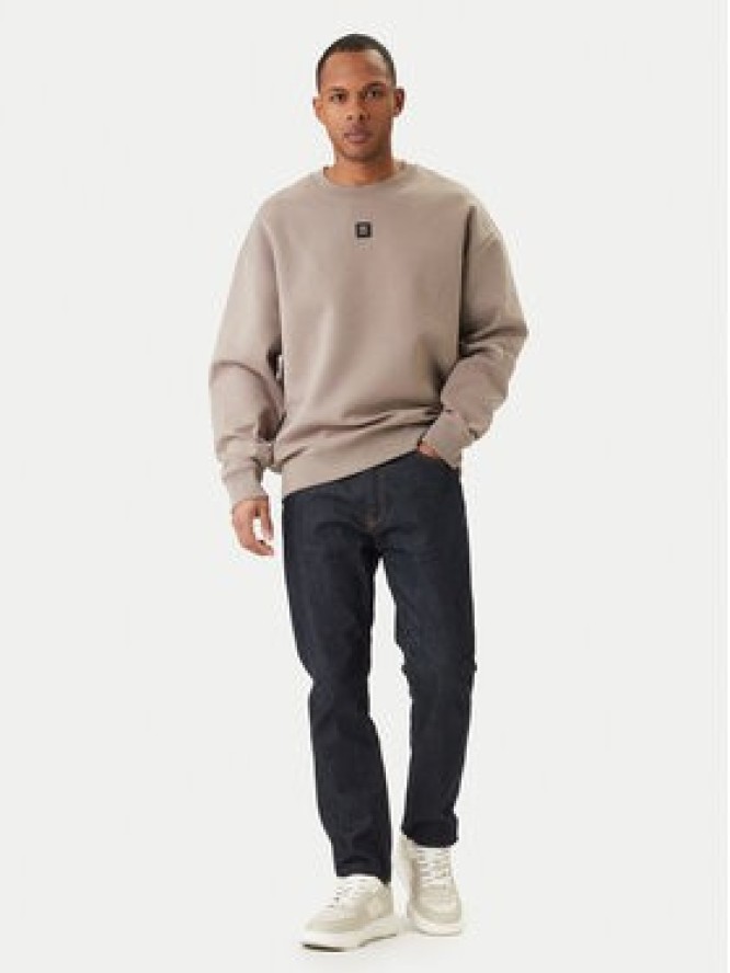 HUGO Bluza Dettil 50533689 Beżowy Relaxed Fit