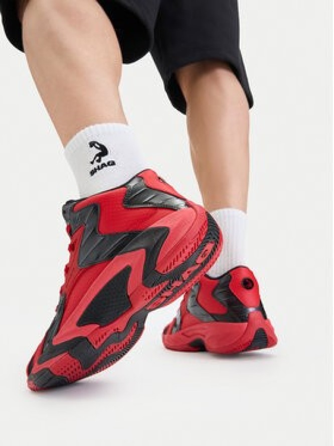 SHAQ Sneakersy EO-DEVASTATOR 2.0 AQ95042M-RB Czerwony