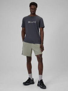 4F Spodenki dresowe męskie - khaki L