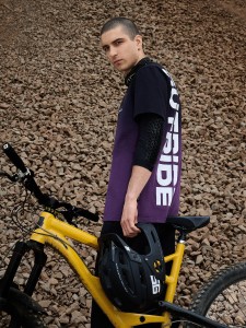 4F T-shirt relaxed z nadrukiem męski - czarny XL