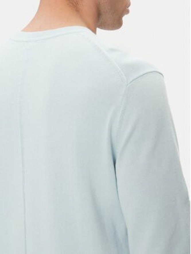 Calvin Klein Sweter LV040BM343 Niebieski Regular Fit