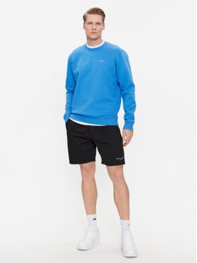 Tommy Hilfiger Szorty sportowe Logo MW0MW34201 Czarny Regular Fit