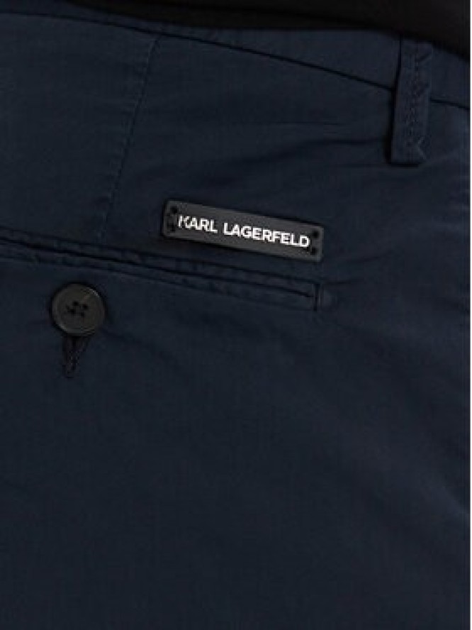KARL LAGERFELD Szorty materiałowe 265320 562802 Granatowy Regular Fit