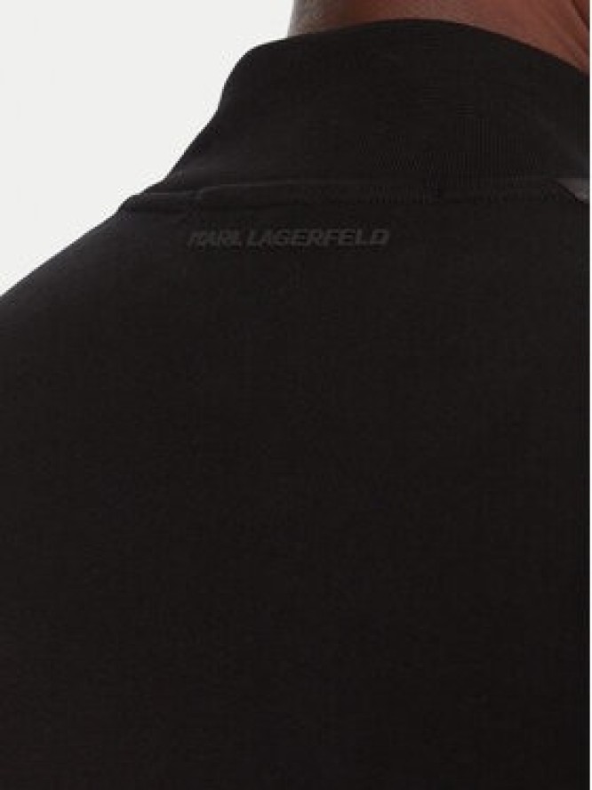 KARL LAGERFELD Bluza 705035 554910 Czarny Regular Fit