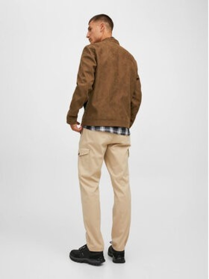 Jack & Jones Kurtka z imitacji skóry Rocky 12223141 Brązowy Regular Fit
