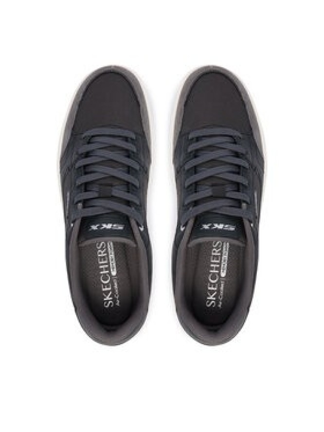 Skechers Sneakersy League Imperion 254073/BKGY Czarny