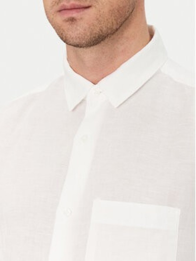 Calvin Klein Koszula K10K114488 Biały Regular Fit